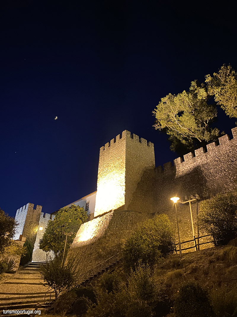 Castelo de Torres Novas a noite